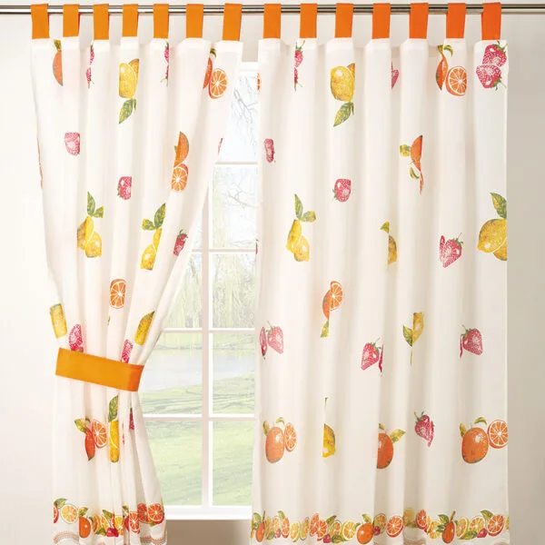 Cortinado de Cozinha - Toranja