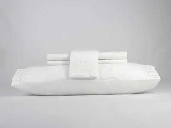 Jogo de Cama - Percal Bordado