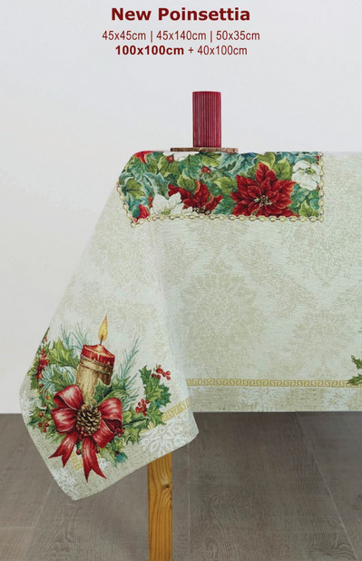 134057089631893098-mewpoin Toalha de mesa – New Poinsetia