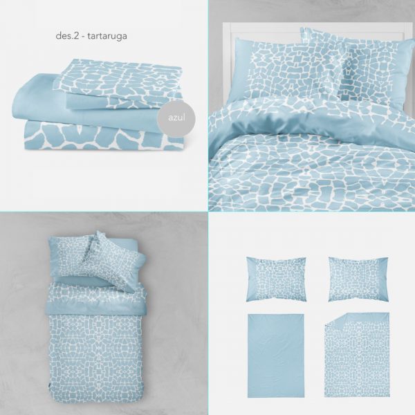 134062209361025079-7 Jogo de Cama Ajustável Sedalina - Tartaruga