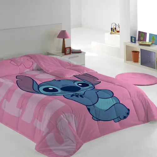 Edredão Lilo & Stitch Flowers