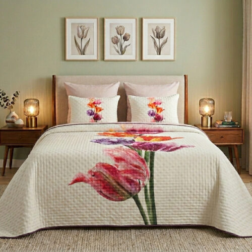 Colcha Tulipa