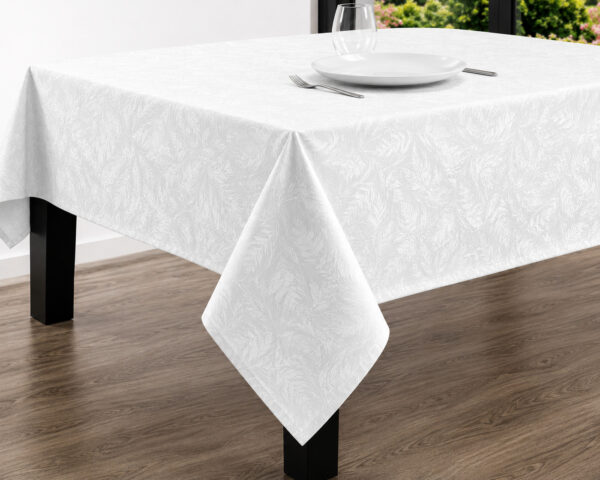 134298090228650668-Branco Toalha de Mesa - Amara