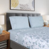 134328286531202440-FLANELA AZUL Jogo de Cama Flanela - Jardim