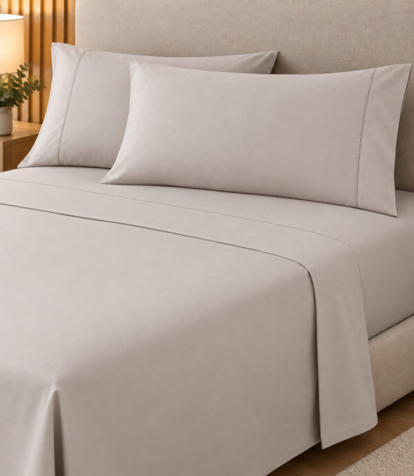 134333302749730472-Cinza Jogo de Cama Cetim 300 Fios - Premium