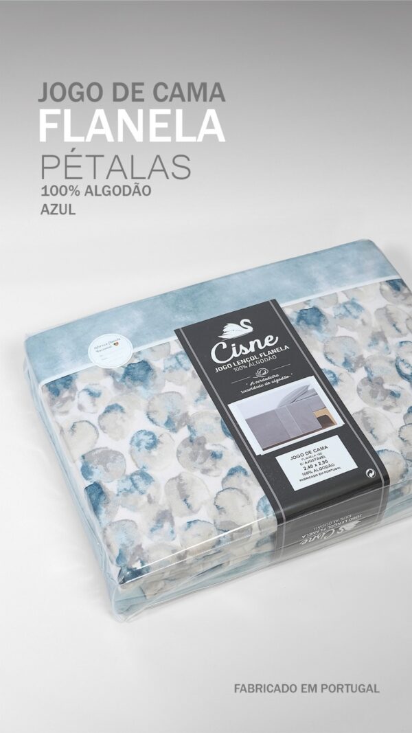 Jogo de Cama Flanela - Pétalas