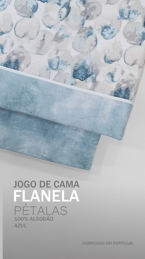 Jogo de Cama Flanela - Pétalas