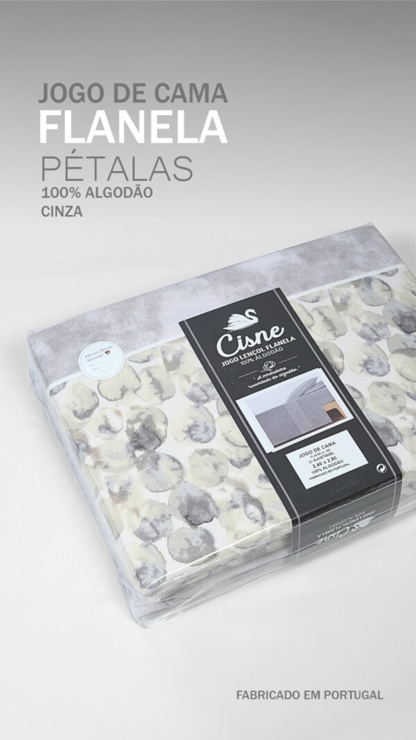Jogo de Cama Flanela - Pétalas