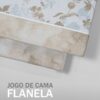134341083128728584-Bege Jogo de Cama Flanela - Campestre