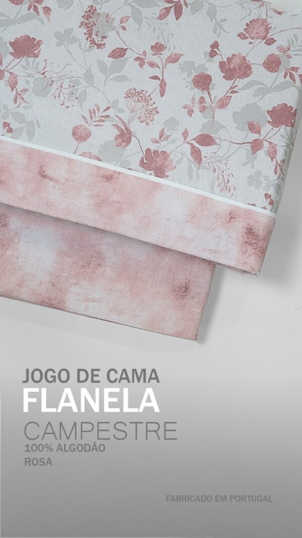 134341083128728584-Rosa (1) Jogo de Cama Flanela - Campestre