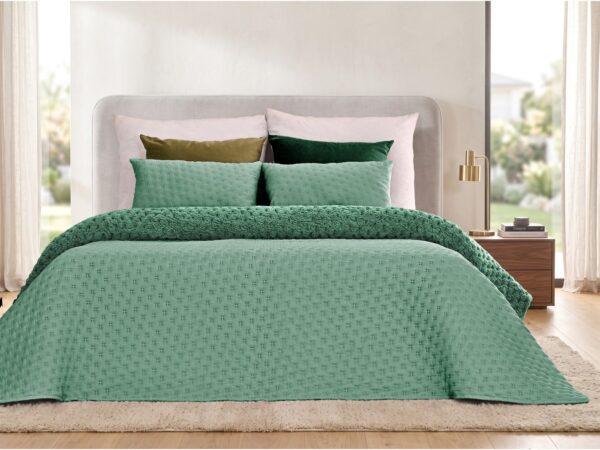 134341968539658313-Verde Escuro Edredão Microfibra - Modelo 4
